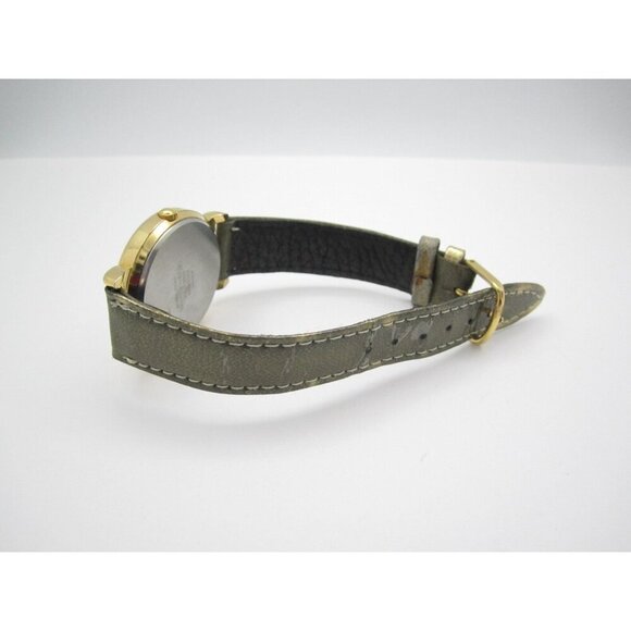 Vtg Pearl Rotating Heart Quartz WR Analog 31mm Round Watch (H729) "New Battery" - Picture 9 of 9